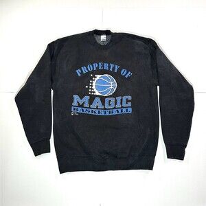 VTG 90s Orlando Magic Salem Sportswear Magic Basketball Crewneck Sweatshirt XL